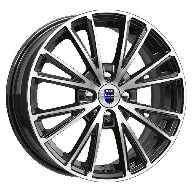 Меандр K&K Меандр 6x16 4*108 ET47.5 DIA63.3 Алмаз черный SK Литой