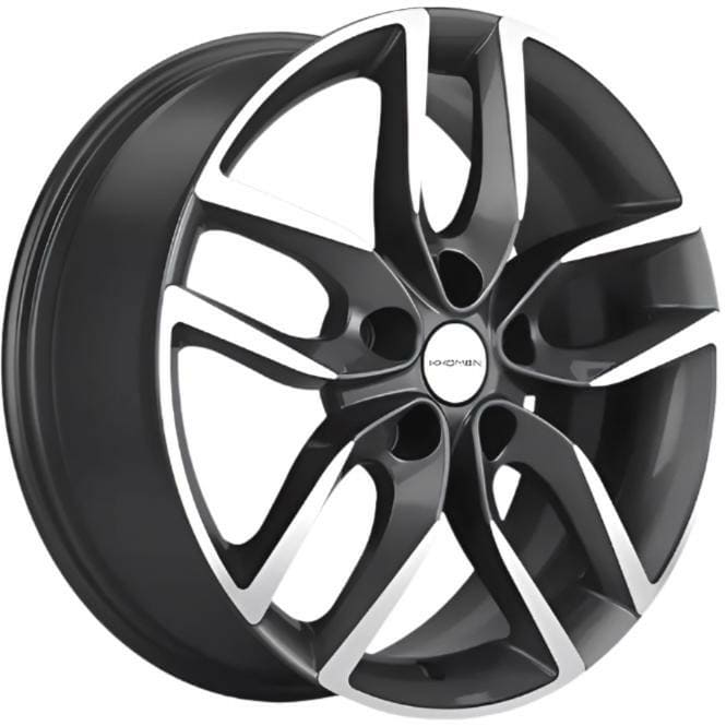 KHW 1708 Khomen KHW 1708 6.5x17 5*108 ET43 DIA65.1 Gray-FP Литой