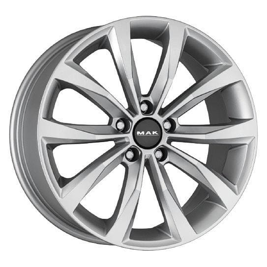 Wolf MAK Wolf 7.5x17 5*114.3 ET46 DIA67.1 Silver Литой