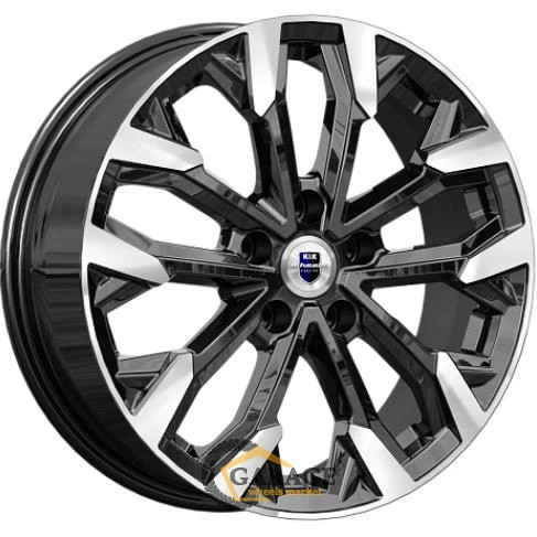 Морейн K&K Морейн 6.5x17 5*114.3 ET50 DIA66.1 Алмаз черный Литой