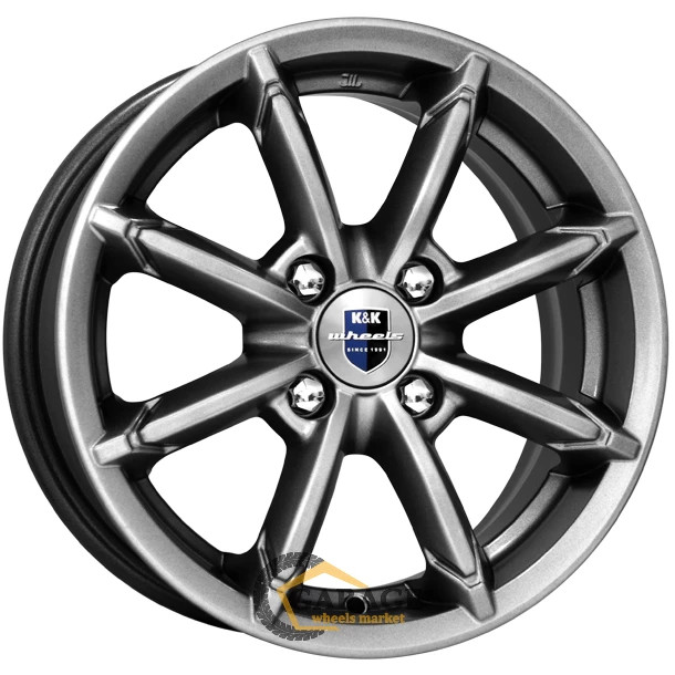 Sportline K&K Sportline 6x14 4*100 ET40 DIA67.1 Дарк платинум Литой
