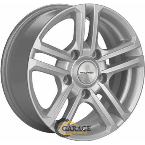 KHW 1602 Khomen KHW 1602 6.5x16 5*139.7 ET40 DIA98.5 F-Silver Литой