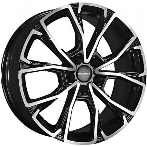 KHW 1907 Khomen KHW 1907 7.5x19 5*108 ET41 DIA65.1 Black-FP Литой
