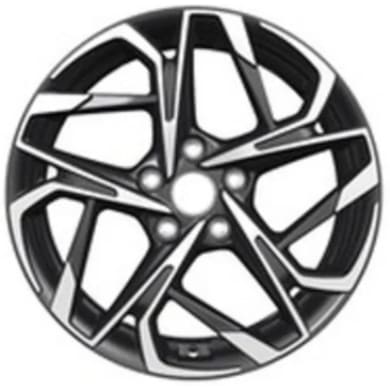 KHW 1716 Khomen KHW 1716 7x17 5*114.3 ET40 DIA66.1 Black-FP Литой