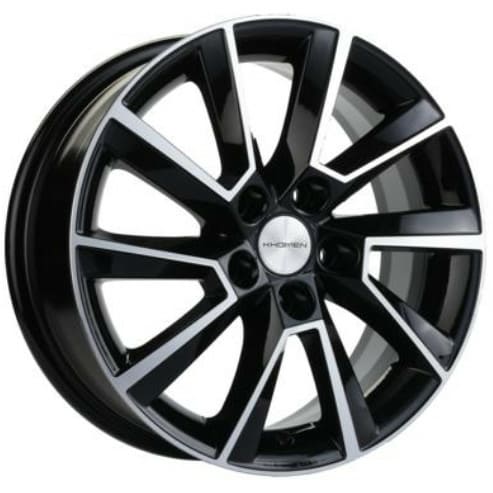 KHW 1507 Khomen KHW 1507 6x15 5*100 ET38 DIA57.1 Black-FP Литой