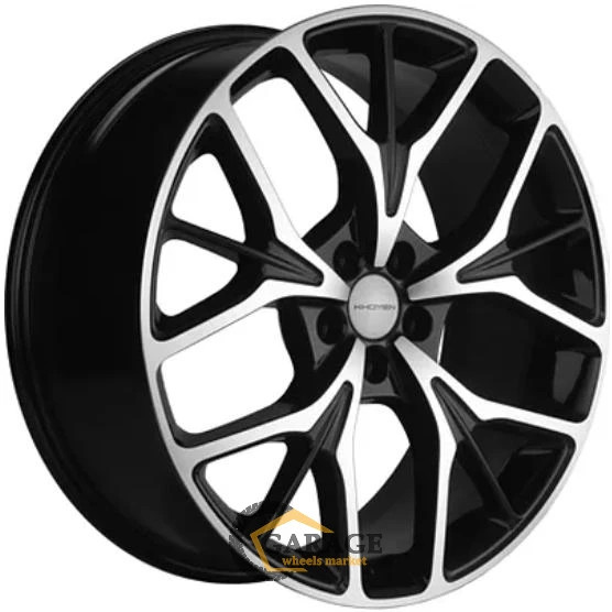 KHW 2012 Khomen KHW 2012 8x20 5*120 ET30 DIA66.1 Black-FP Литой