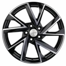 KHW 1714 Khomen KHW 1714 7x17 5*112 ET40 DIA57.1 Black-FP Литой