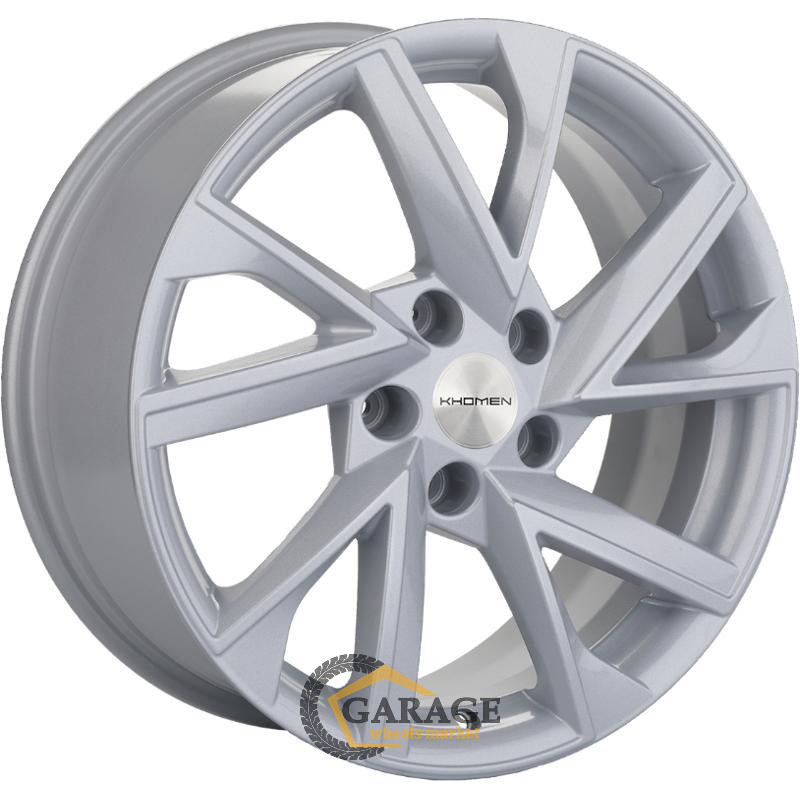 KHW 1714 Khomen KHW 1714 7x17 5*114.3 ET45 DIA60.1 F-Silver Литой