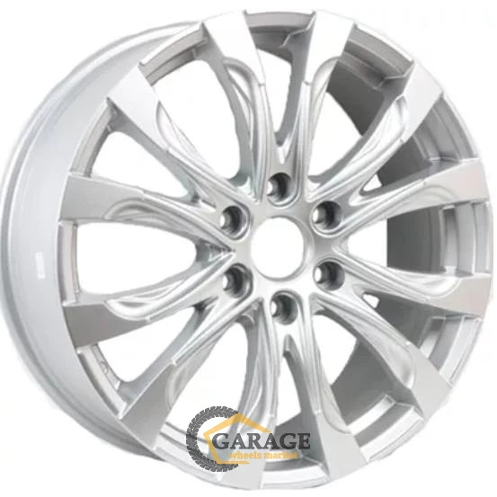 R022 RST R022 8x20 6*139.7 ET60 DIA95.1 Silver Литой