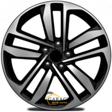 KHW 1612 Khomen KHW 1612 6.5x16 5*115 ET41 DIA70.1 Black-FP Литой