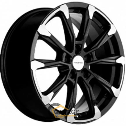 KHW 1808 Khomen KHW 1808 7.5x18 5*110 ET40 DIA67.1 Black-FP Литой