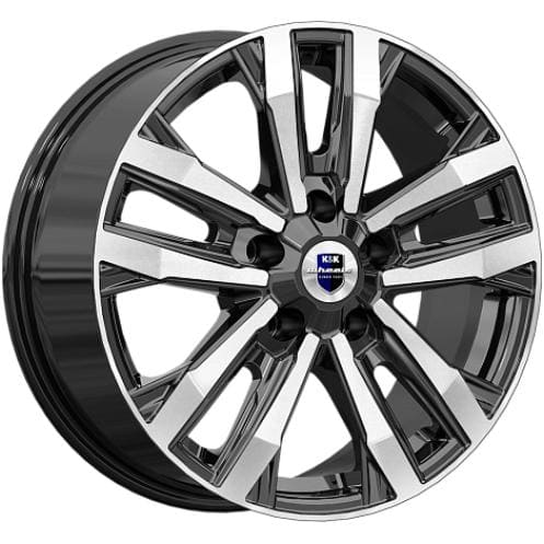 Мичиган K&K Мичиган 8x18 5*130 ET53 DIA71.6 Алмаз черный Литой