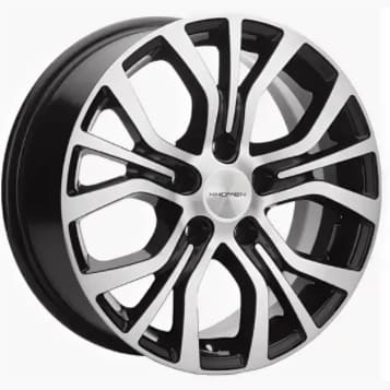 KHW 1608 Khomen KHW 1608 6.5x16 5*114.3 ET38 DIA60.1 Black-FP Литой