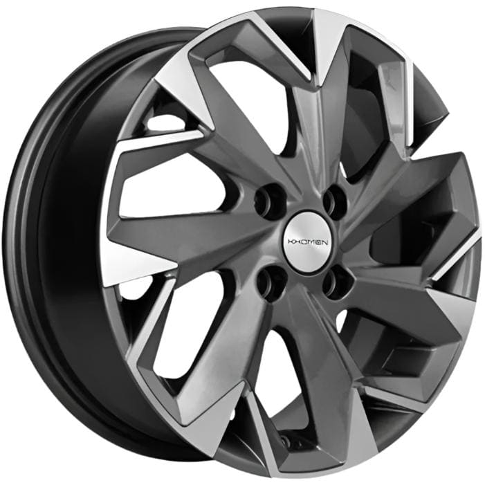 KHW 1508 Khomen KHW 1508 6x15 4*100 ET46 DIA54.1 Gray-FP Литой