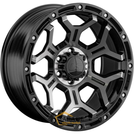 RC68 LS FlowForming RC68 9x18 6*139.7 ET25 DIA106.1 BKF Литой