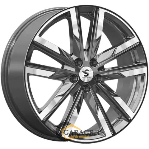 KP014 K&K KP014 8x20 5*112 ET27 DIA66.6 Diamond gloss graphite Литой
