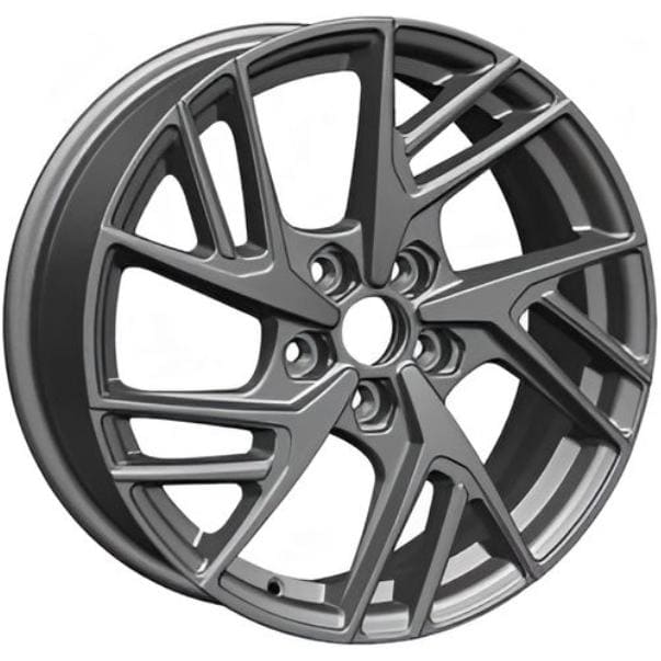 KHW 1722 Khomen KHW 1722 6.5x17 5*112 ET38 DIA57.1 Gray Литой