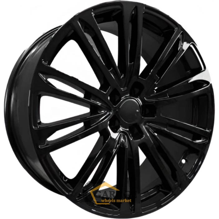 KHW 2017 Khomen KHW 2017 8x20 5*108 ET46 DIA63.3 Black Литой