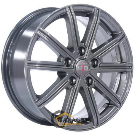M64 Alcasta M64 6.5x16 5*105 ET38 DIA56.6 Graphite Литой