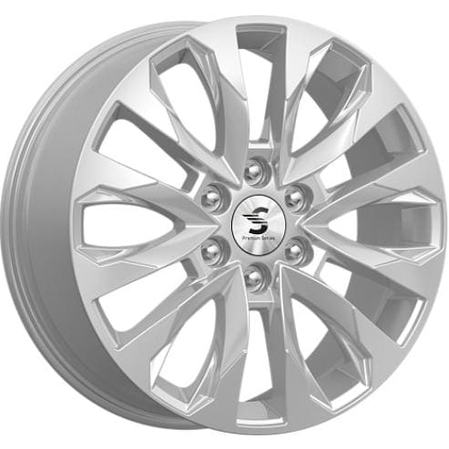 КР007 Скад КР007 8x20 6*139.7 ET42 DIA75.1 Elite silver Литой