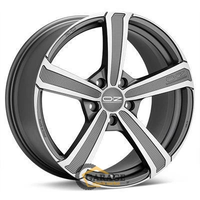 Montecarlo HLT OZ Montecarlo HLT 9.5x20 5*112 ET52 DIA79 Matt Dark Graphite Diamond Cut Литой