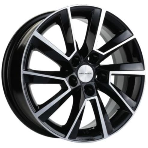 KHW 1507 Khomen KHW 1507 6x15 5*100 ET37 DIA54.1 Black-FP Литой