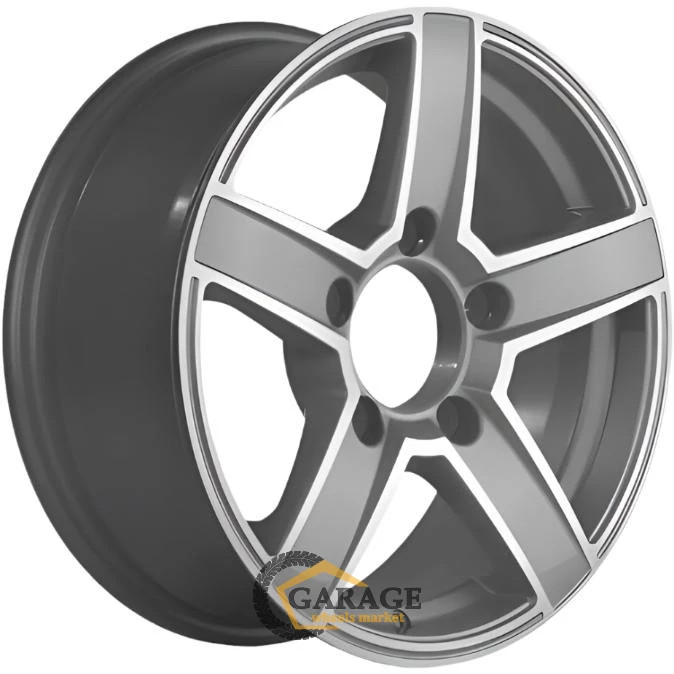 KHW 1614 Khomen KHW 1614 6.5x16 5*139.7 ET35 DIA98.5 F-Silver-FP Литой