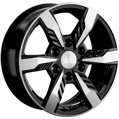 1301 LS 1301 7.5x17 6*139.7 ET35 DIA67.1 BKF Литой