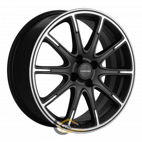 KHW 1707 Khomen KHW 1707 6.5x17 4*98 ET38 DIA58.6 Black-FP Matt Литой