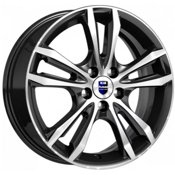 Samara K&K Samara 6x16 5*100 ET40 DIA67.1 Алмаз черный Литой
