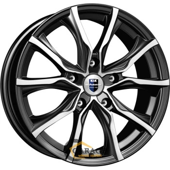 Твист K&K Твист 7.5x17 5*108 ET50 DIA63.3 Алмаз черный Литой