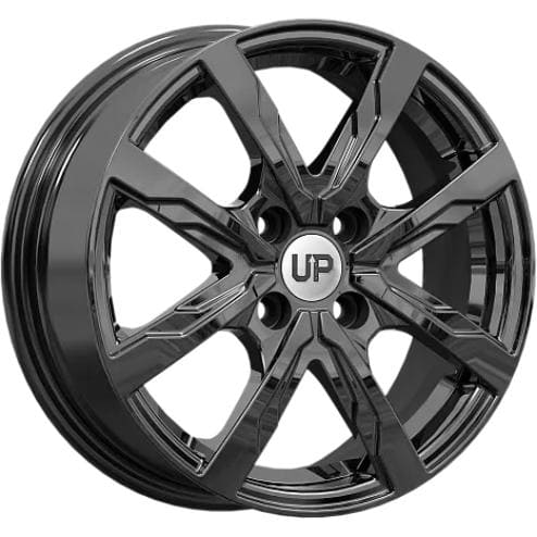 UP122 Wheels UP UP122 6x15 4*114.3 ET44 DIA56.6 New Black Литой