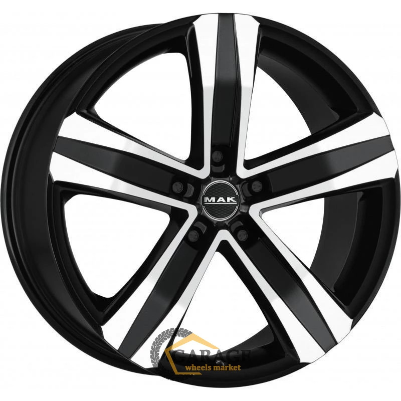 Stone 5 MAK Stone 5 7.5x18 5*127 ET50 DIA71.6 Black mirror Литой