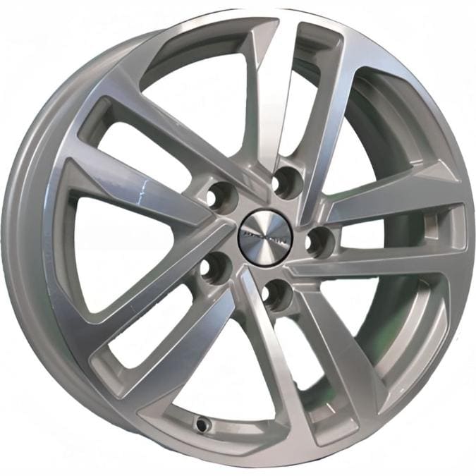 KHW 1612 Khomen KHW 1612 6.5x16 5*108 ET50 DIA63.3 F-Silver-FP Литой