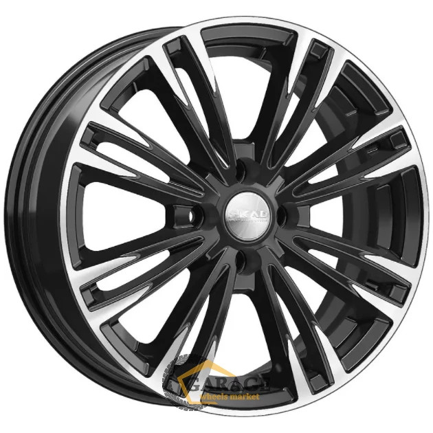 Ламар Скад Ламар 6.5x16 4*100 ET40 DIA67.1 Алмаз черный Литой