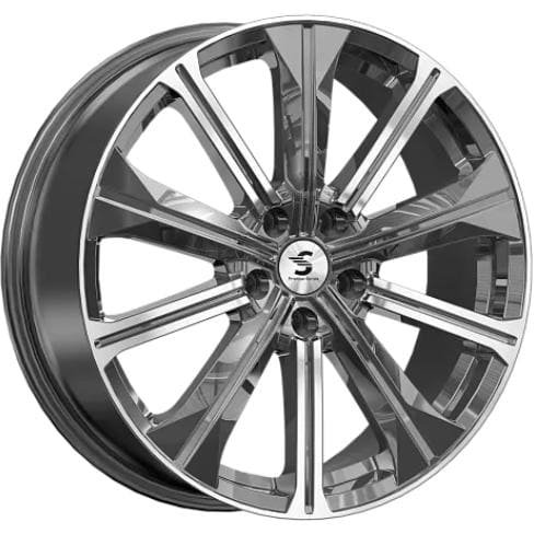 КР013 K&K КР013 7x19 5*108 ET36 DIA65.1 Diamond gloss graphite Литой