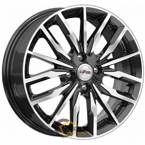 Миконос iFree Миконос 6x16 4*98 ET33 DIA58.6 Блэк Джек Литой