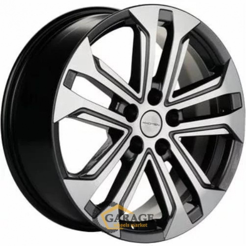KHW 1803 Khomen KHW 1803 7x18 5*114.3 ET37 DIA66.6 Gray-FP Литой