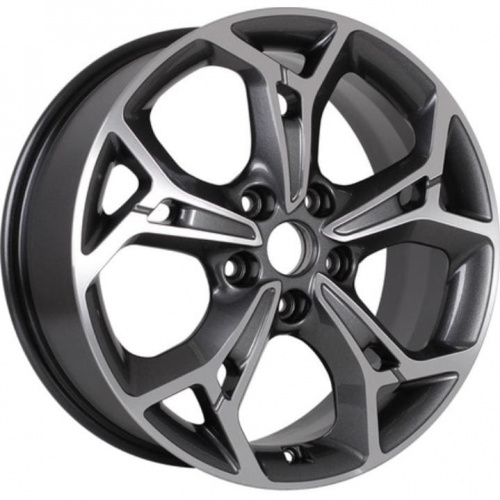 KHW 1702 Khomen KHW 1702 7x17 5*114.3 ET50 DIA67.1 Gray-FP Литой