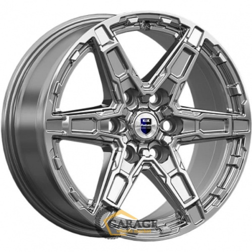 Дистрикт K&K Дистрикт 8x18 6*114.3 ET25 DIA66.1 Дарк платинум Литой