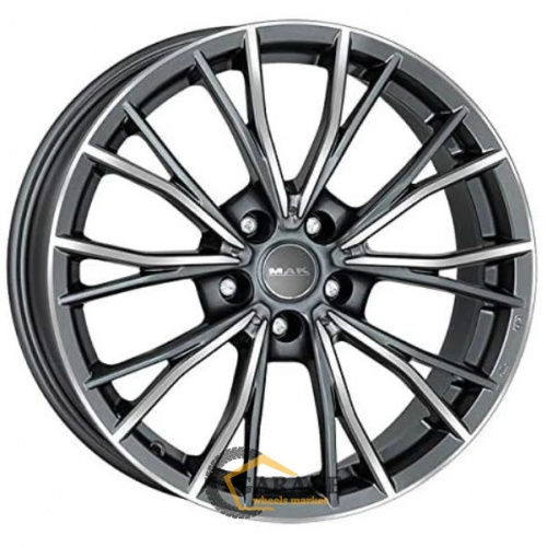 Mark MAK Mark 8x18 5*120 ET34 DIA72.6 Gunmetal Mirror Face Литой