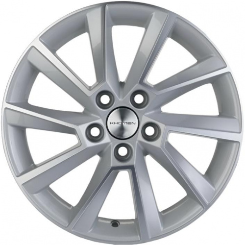 KHW 1507 Khomen KHW 1507 6x15 5*100 ET40 DIA57.1 Silver-FP Литой