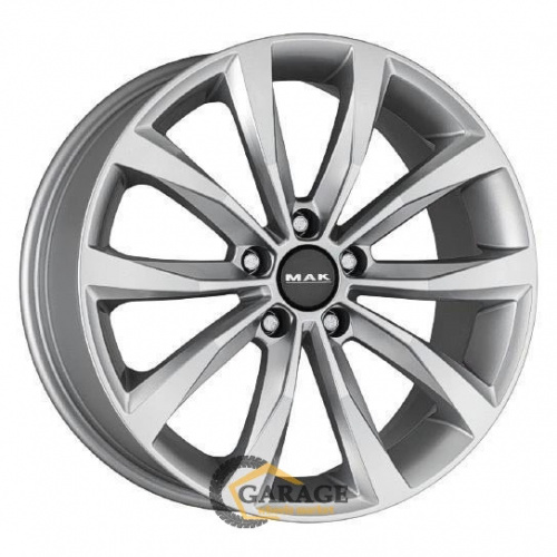 Wolf MAK Wolf 6.5x16 5*114.3 ET40 DIA76.1 Silver Литой