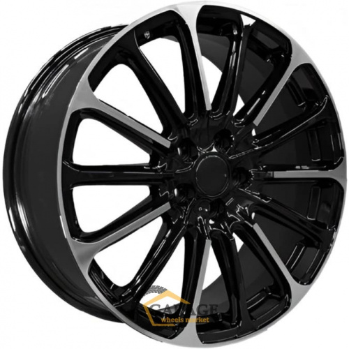 KHW 1910 Khomen KHW 1910 7.5x19 5*114.3 ET51 DIA67.1 Black-FP Литой