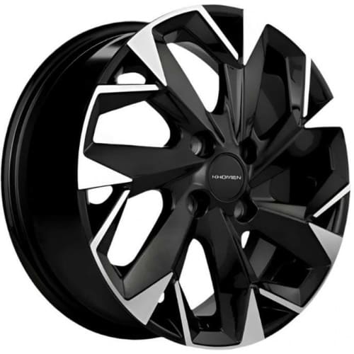 KHW 1508 Khomen KHW 1508 6x15 4*100 ET40 DIA60.1 Black-FP Литой