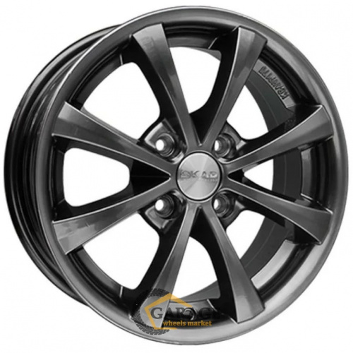 Каллисто Скад Каллисто 6x14 4*100 ET38 DIA67.1 Графит Литой