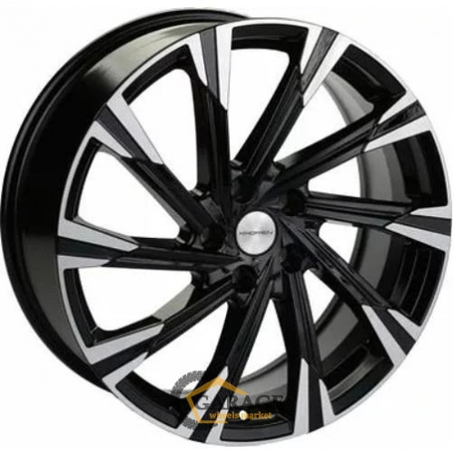 KHW 1901 Khomen KHW 1901 7.5x19 5*108 ET36 DIA65.1 Black-FP Литой