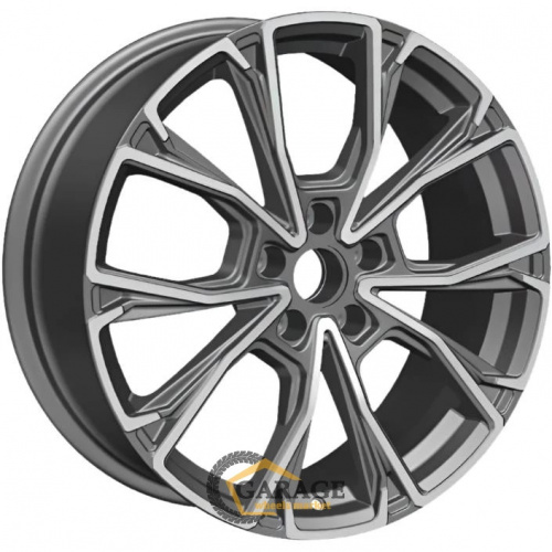 KHW 1907 Khomen KHW 1907 7.5x19 5*114.3 ET45 DIA60.1 Gray-FP Литой