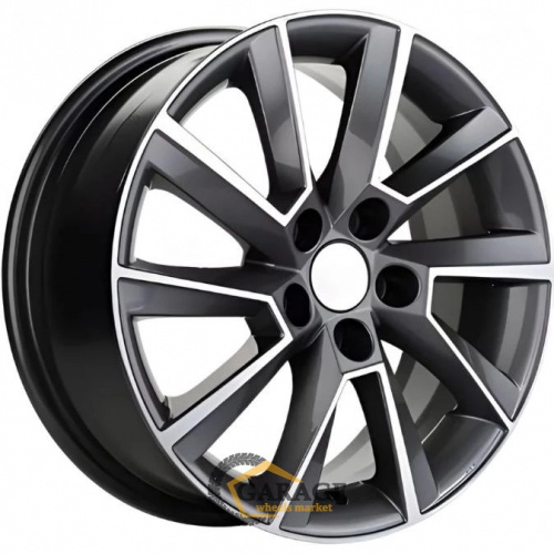 KHW 1604 Khomen KHW 1604 6x16 5*105 ET39 DIA56.6 Gray-FP Литой