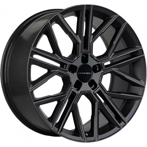KHW 2101 Khomen KHW 2101 9.5x21 5*120 ET49 DIA72.6 Black Matt Литой